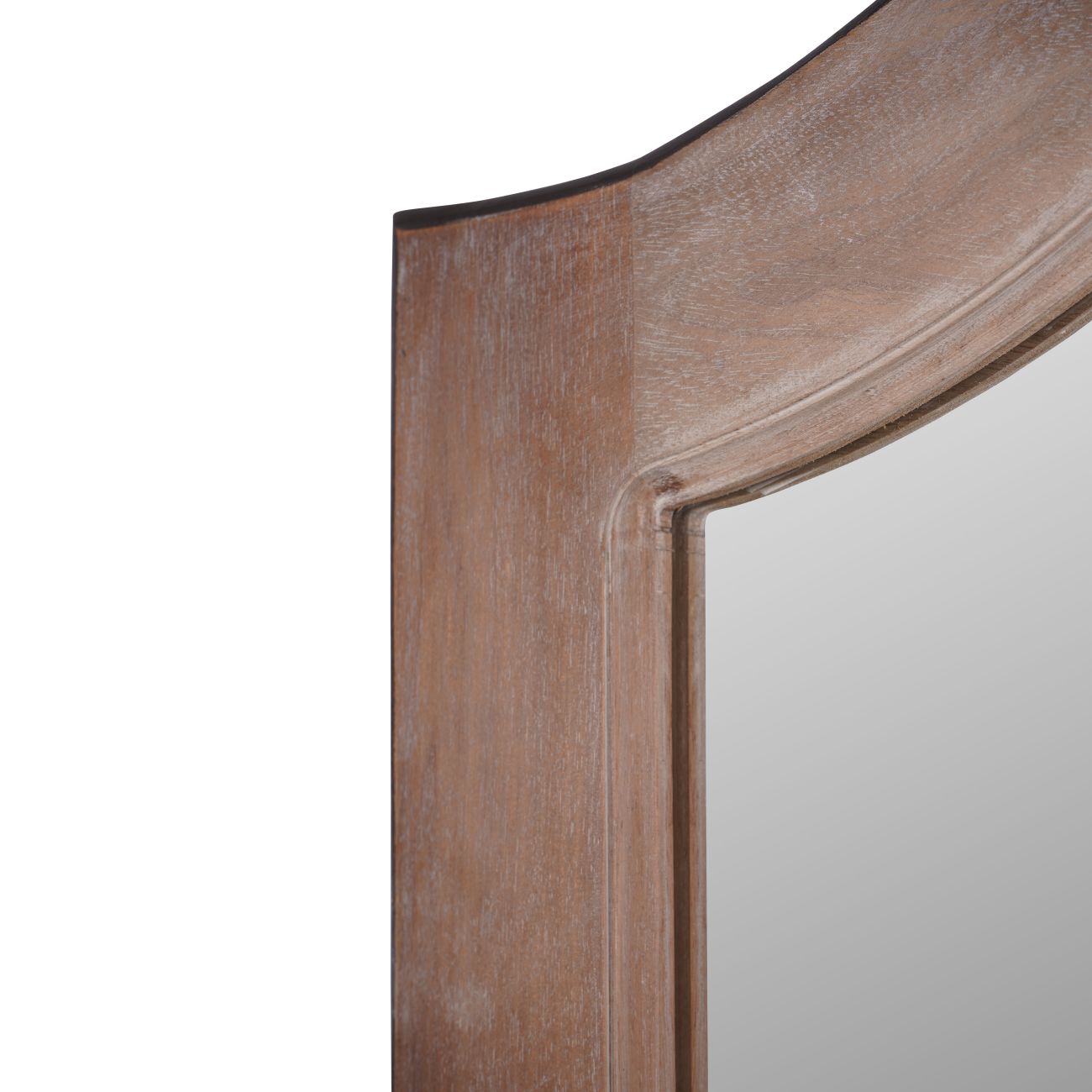 Laura Ashley Swannington Natural Mango Wood Full Length Leaner Mirror